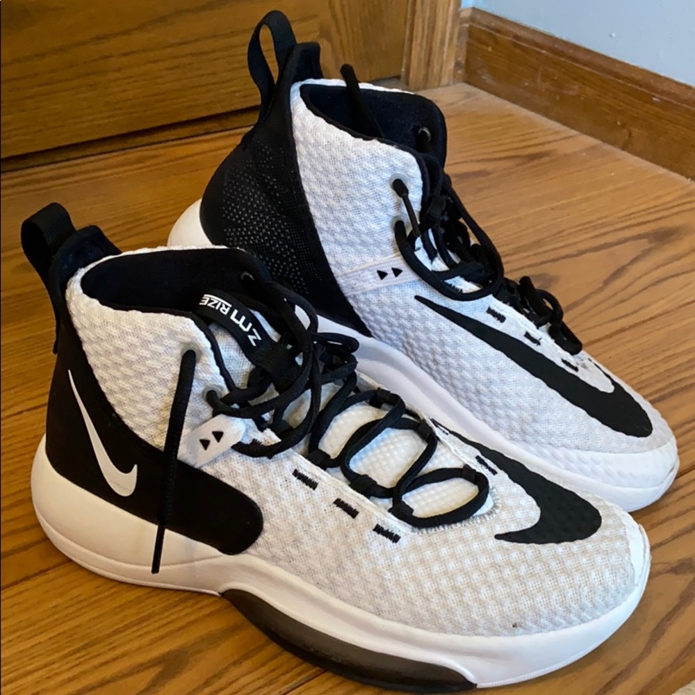 Size 8.5, women’s basketball shoes.